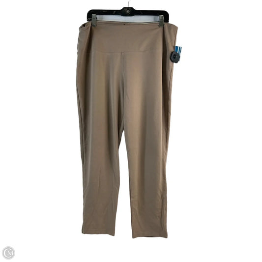 Pants Leggings By Clothes Mentor In Tan, Size: 1x