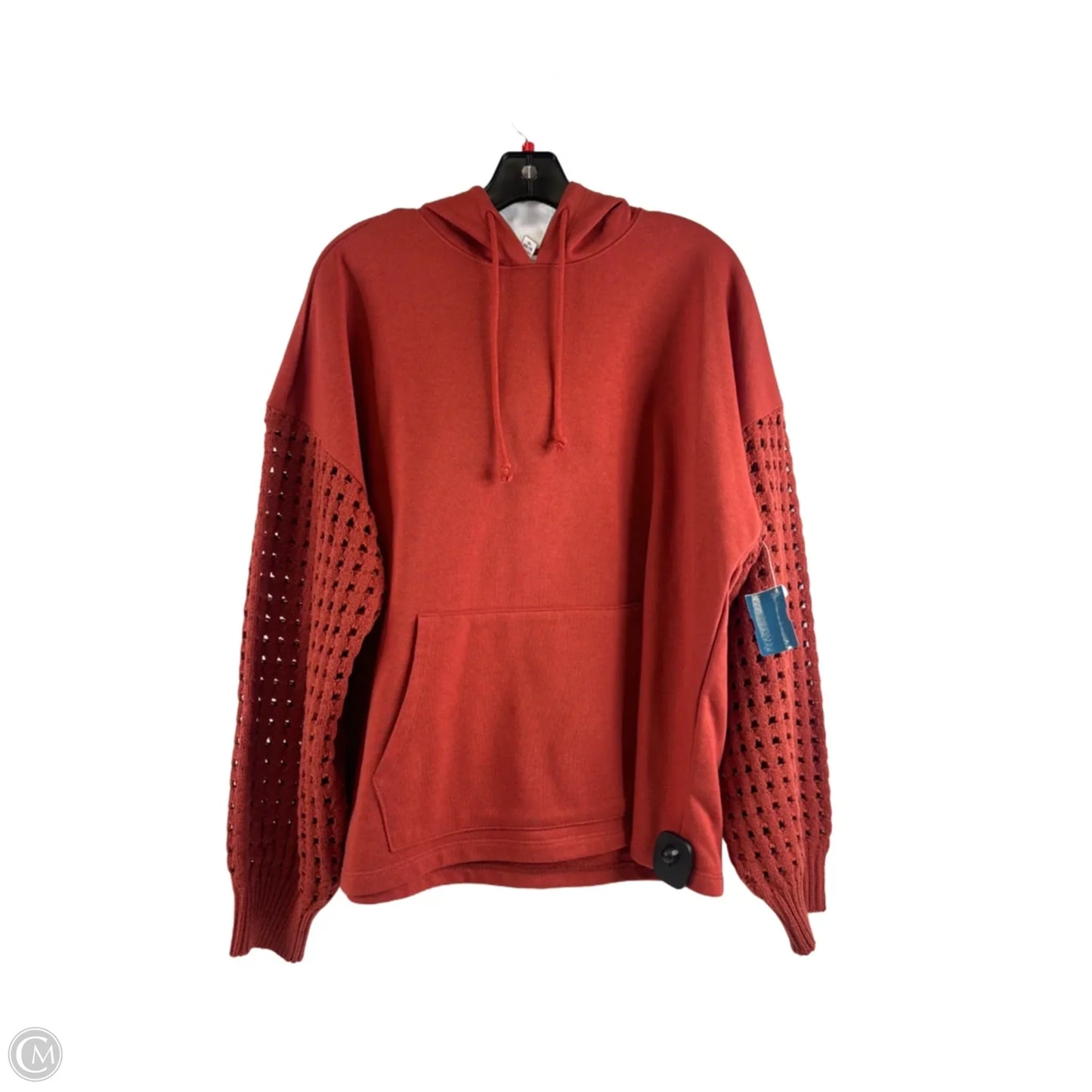 Sweatshirt Hoodie By Time And Tru In Orange, Size: Xl