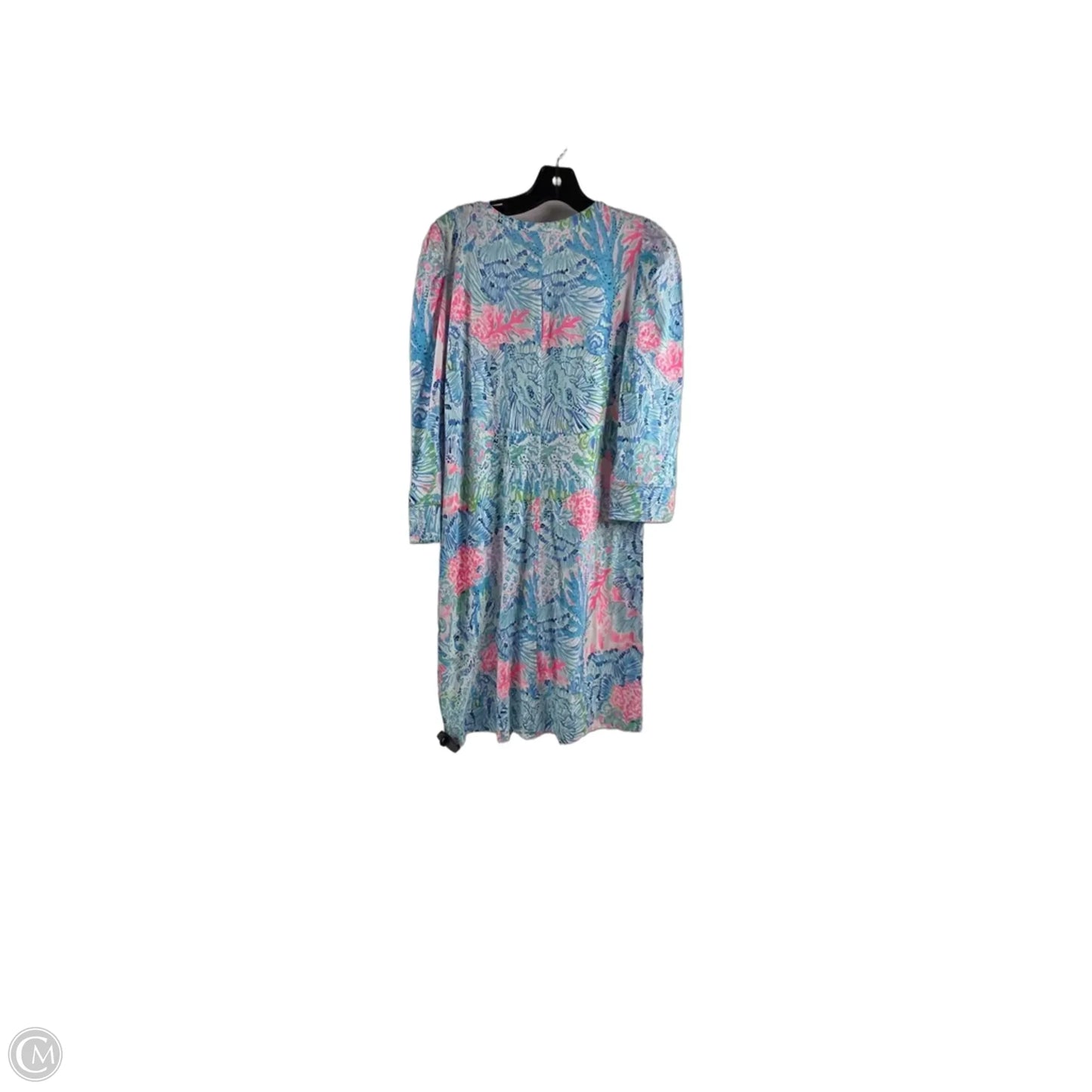 Dress Designer By Lilly Pulitzer In Blue & Pink, Size: M