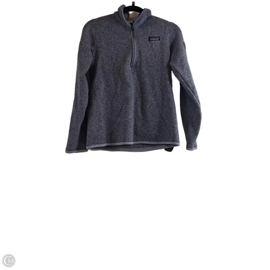 Sweatshirt Collar By Patagonia In Purple, Size: M