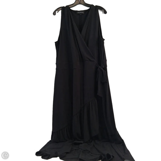 Dress Casual Midi By Lane Bryant In Black, Size: Xxl