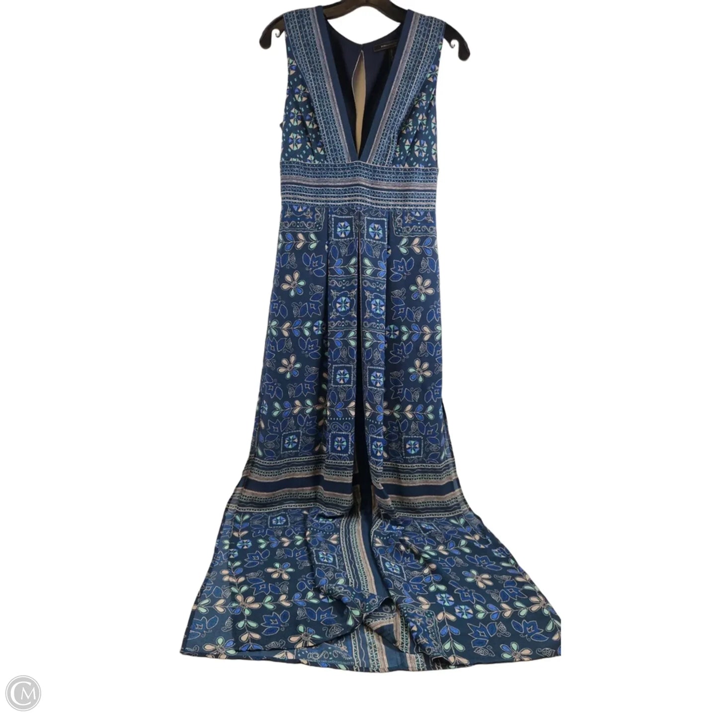 Dress Casual Maxi By Bcbgmaxazria In Blue, Size: Xs