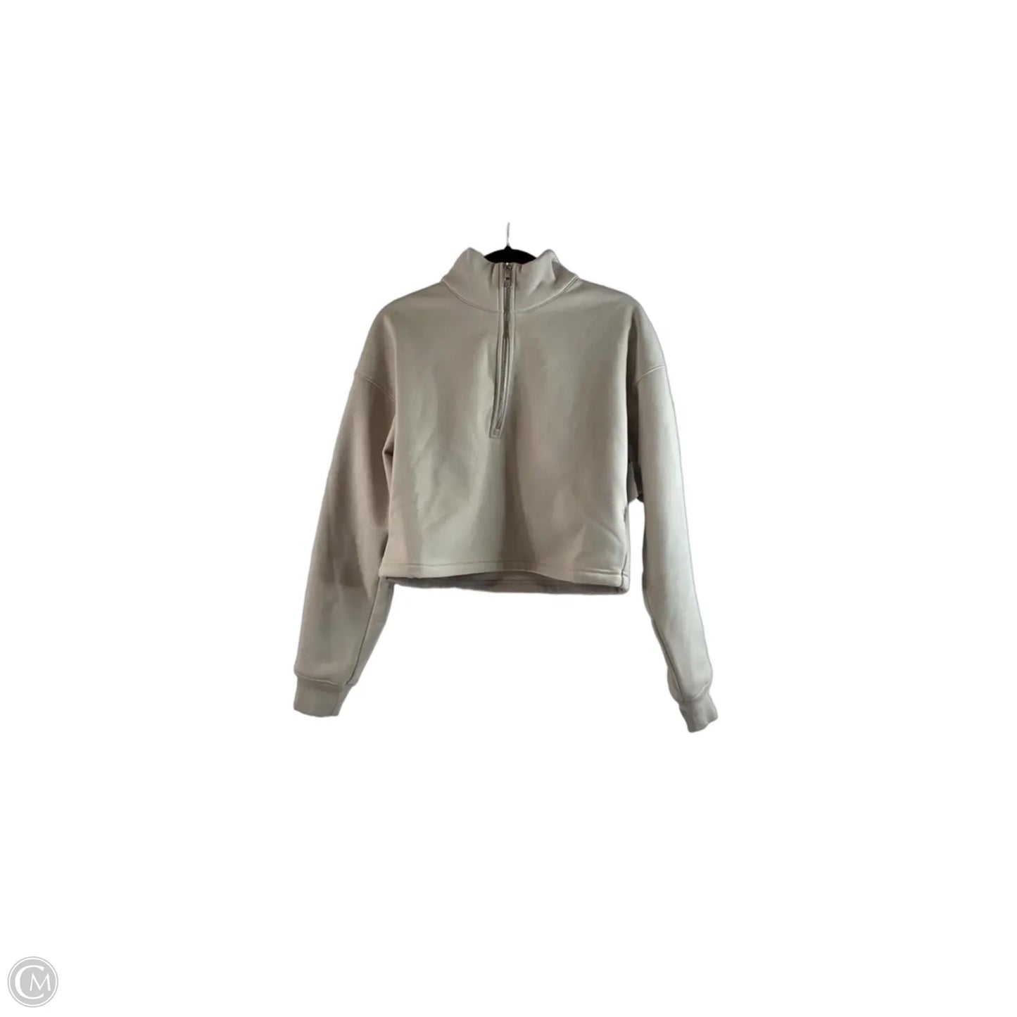 Sweatshirt Collar By Girlfriend Collective In Tan, Size: S