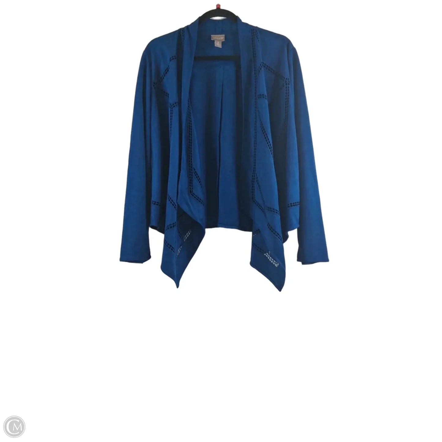 Cardigan By Chicos In Blue, Size: L