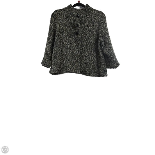 Sweater Cardigan By Evan-picone In Green, Size: Xlp