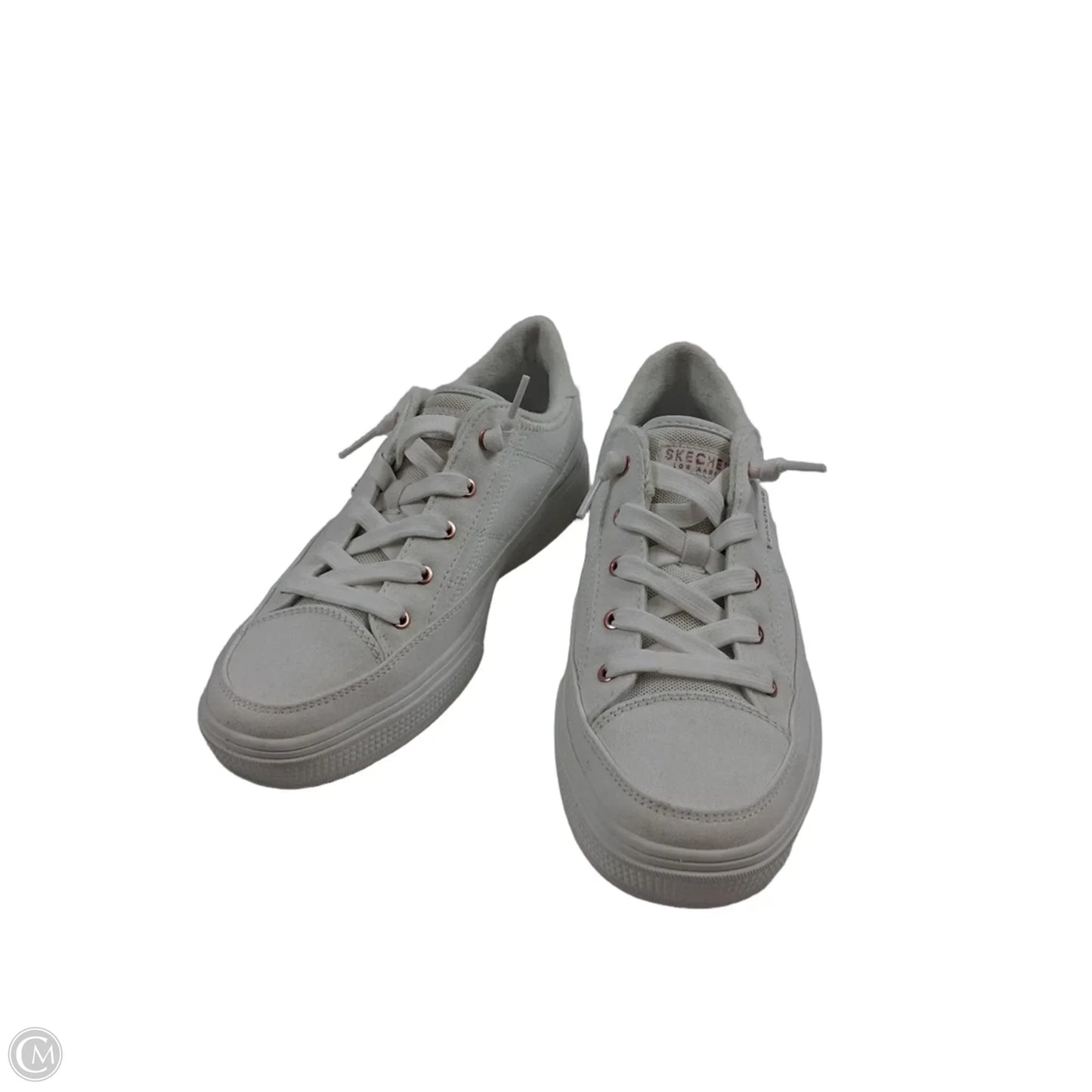 Shoes Sneakers By Skechers In White, Size: 9.5