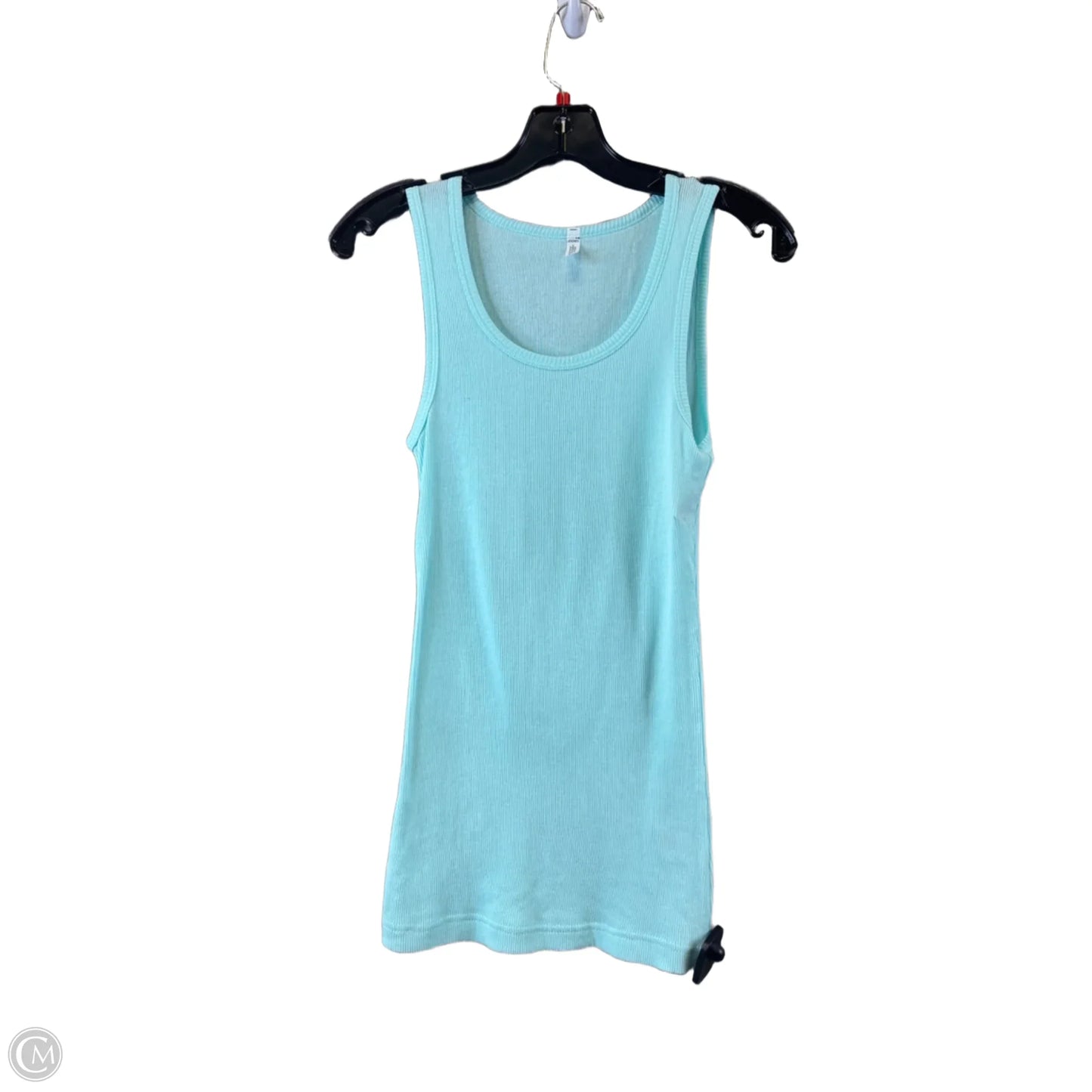 Top Sleeveless By Jockey In Green, Size: S