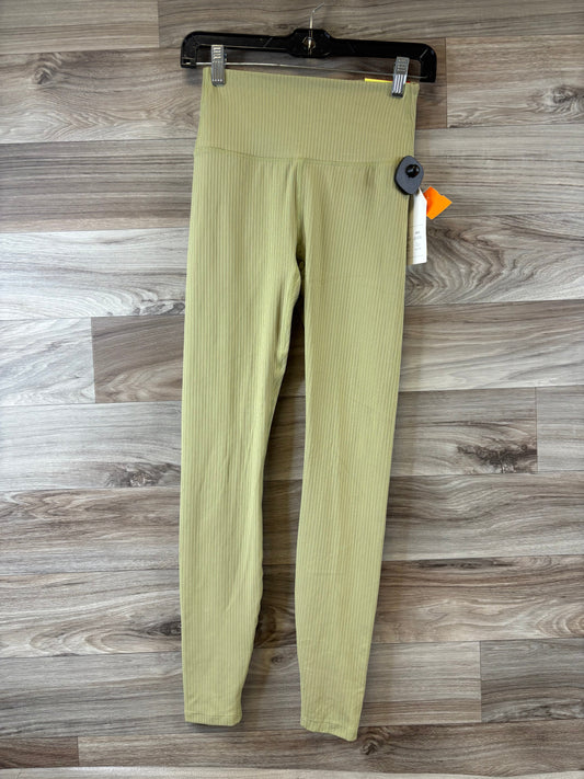 Athletic Leggings By All In Motion In Green, Size: Xs