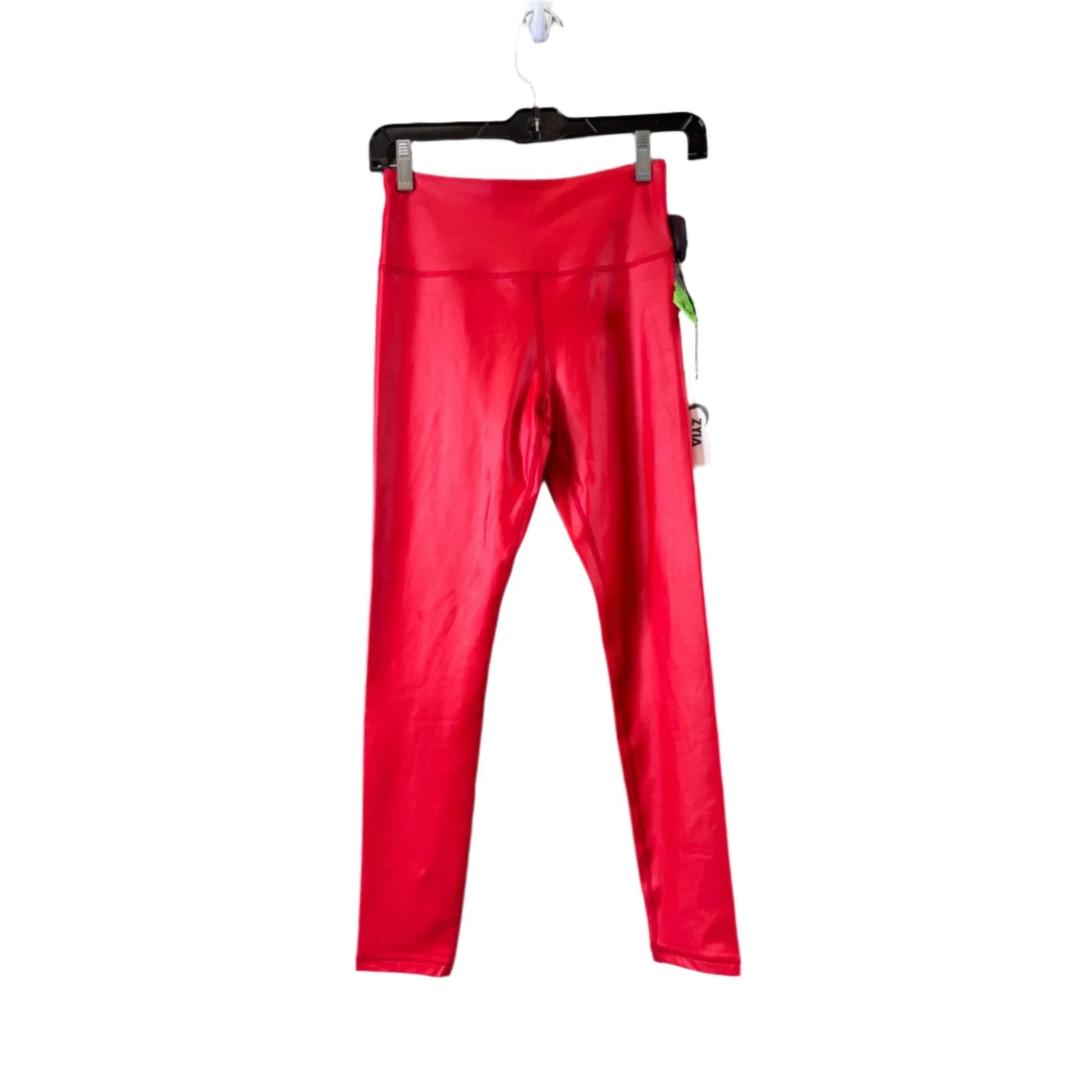 Athletic Leggings By Zyia In Red, Size: S