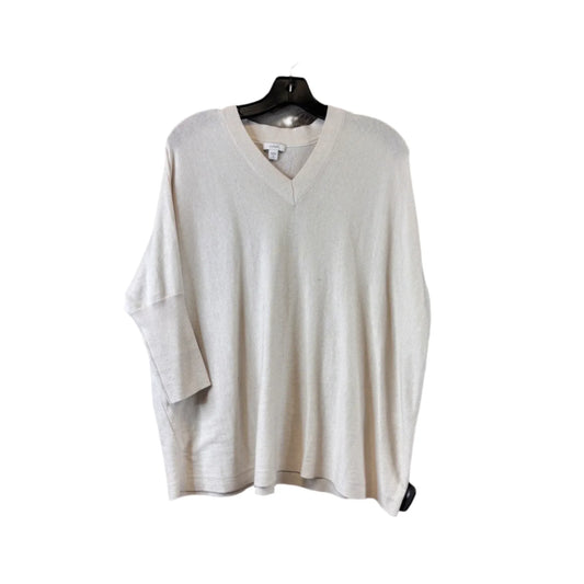 Top Short Sleeve Basic By Pure Jill In Cream, Size: Xs