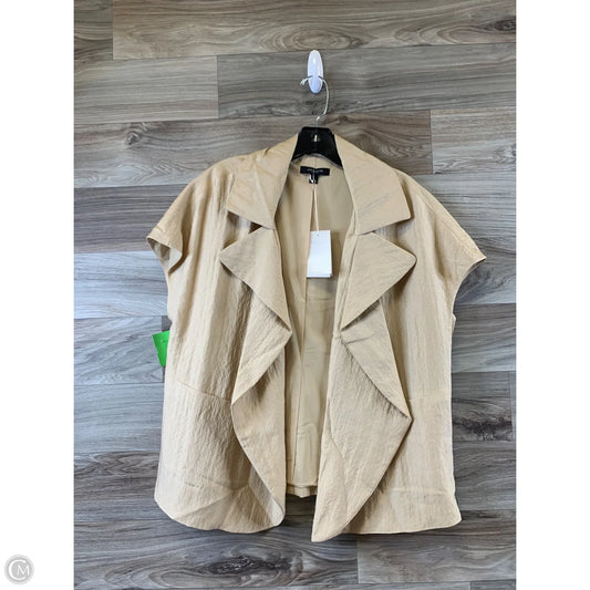 Blazer By Ann Taylor In Gold, Size: M