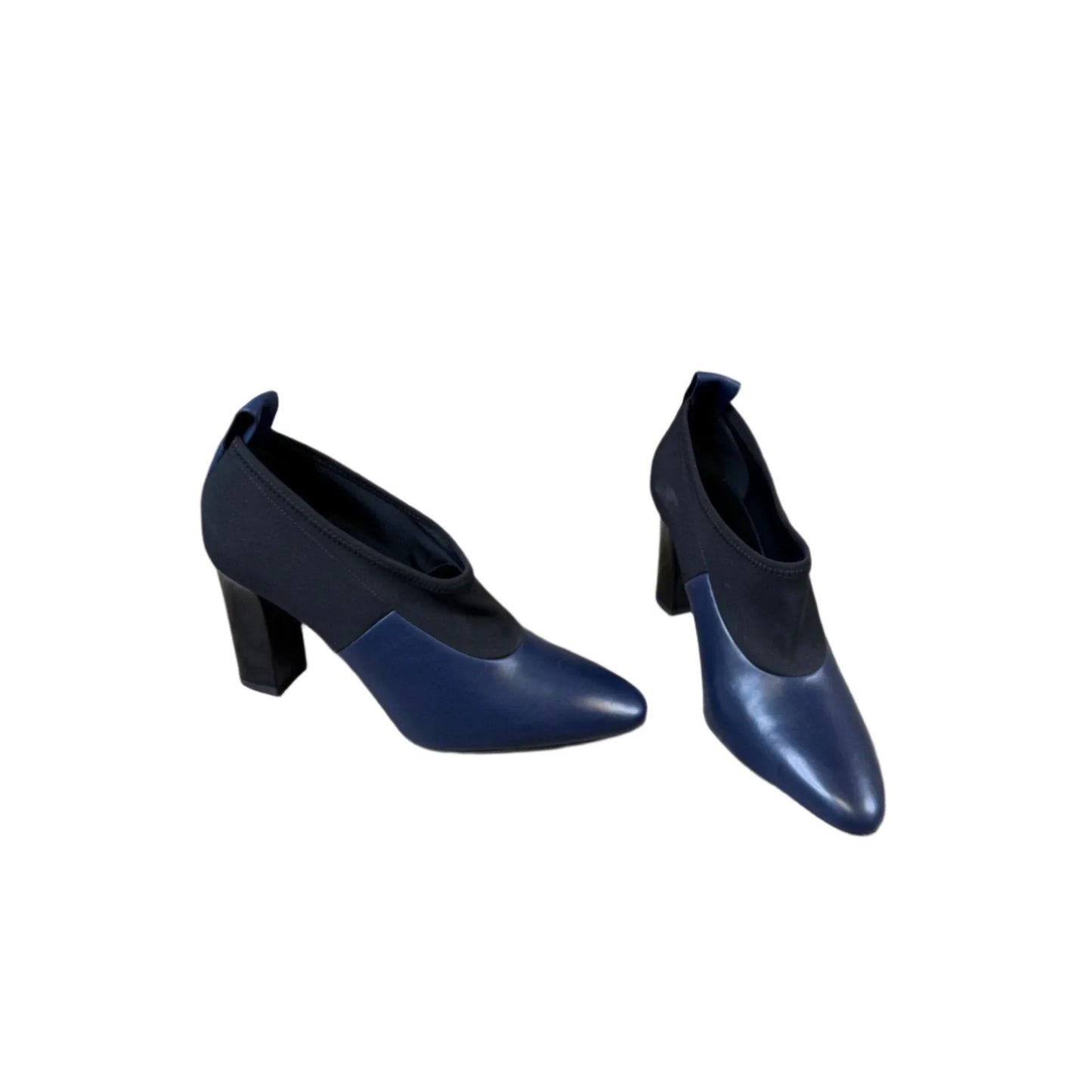 Shoes Heels Block By Via Spiga In Black & Purple, Size: 9.5