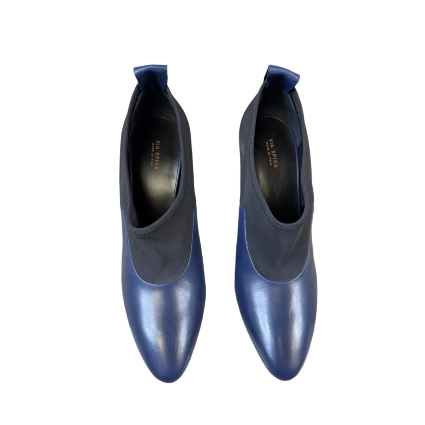Shoes Heels Block By Via Spiga In Black & Purple, Size: 9.5