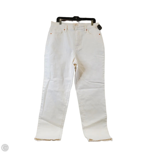 Jeans Straight By Universal Thread In White, Size: 12