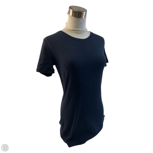 Top Short Sleeve Basic By Eddie Bauer In Navy, Size: S