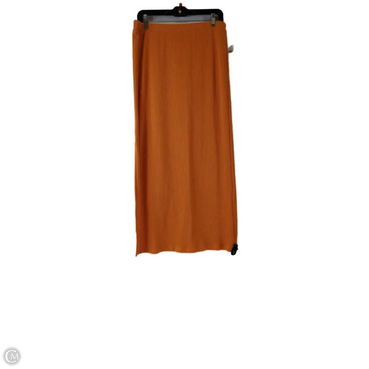 Skirt Maxi By Old Navy In Gold, Size: 12