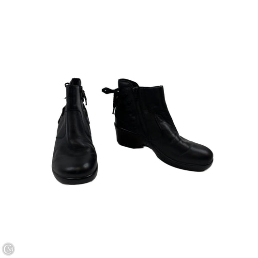 Boots Ankle Heels By Alegria In Black, Size: 7