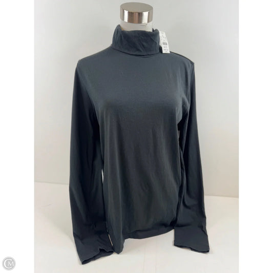 Top Long Sleeve Basic By J. Crew In Black, Size: M