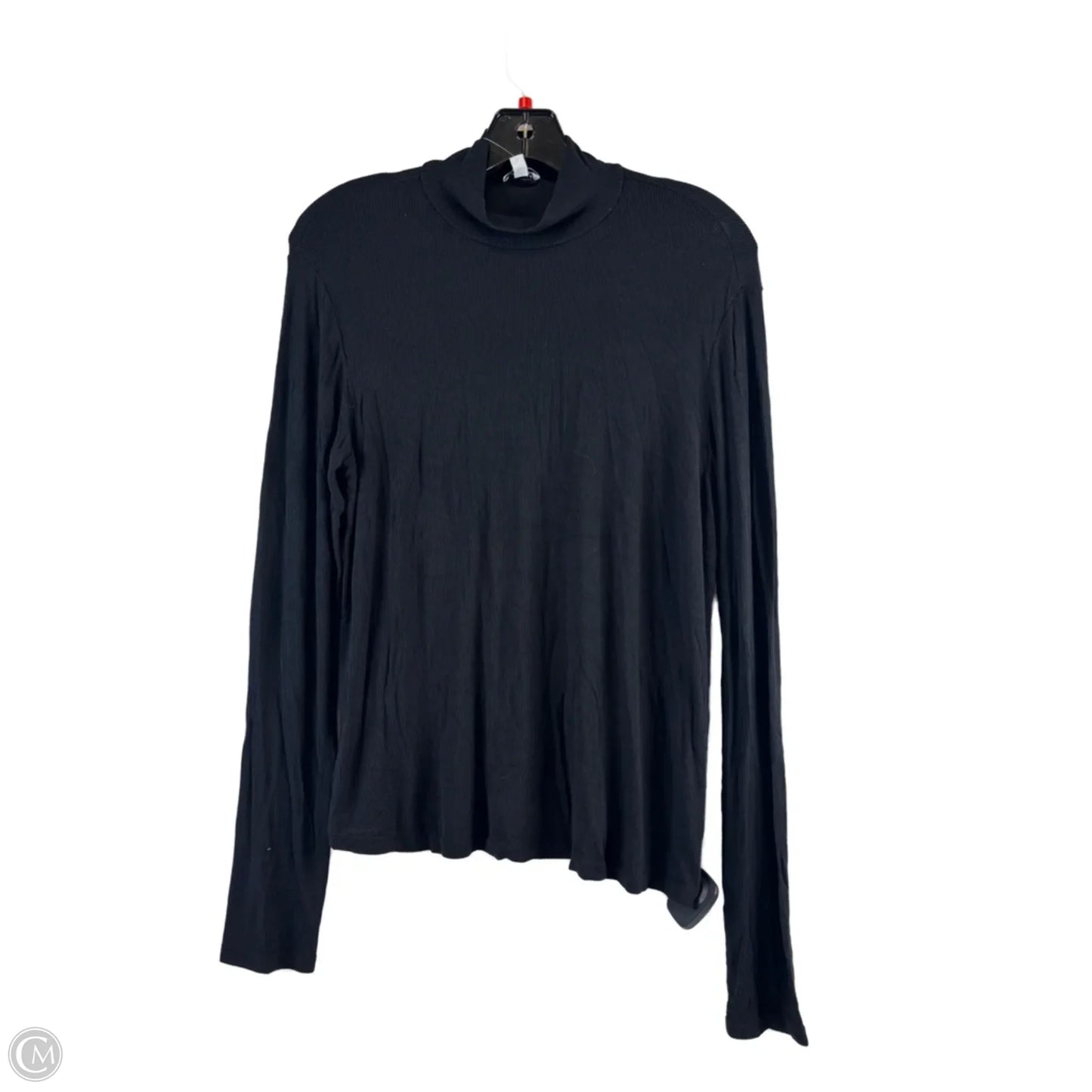 Top Long Sleeve Basic By Splendid In Black, Size: M