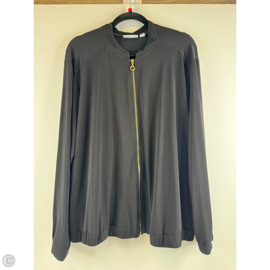 Jacket Other By Susan Graver In Black, Size: 2x