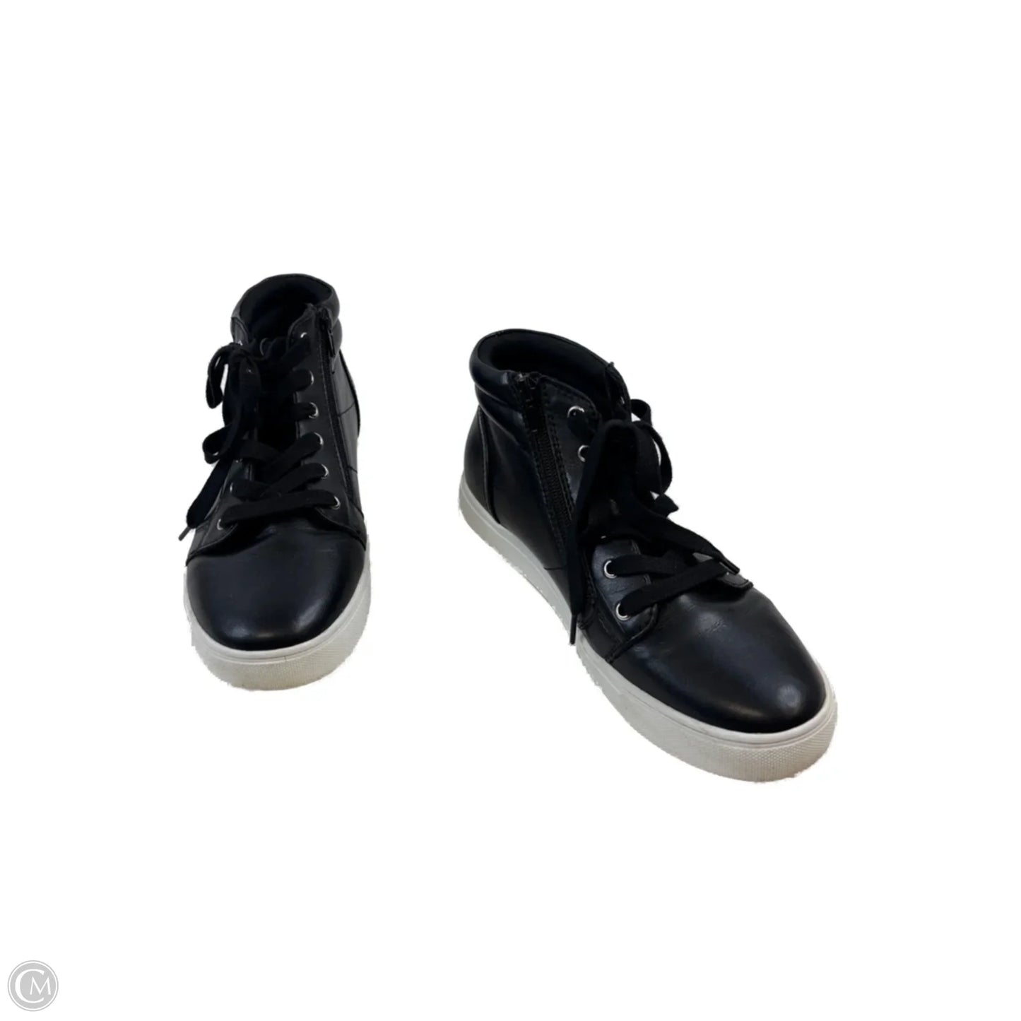 Shoes Sneakers By Dv In Black & White, Size: 8