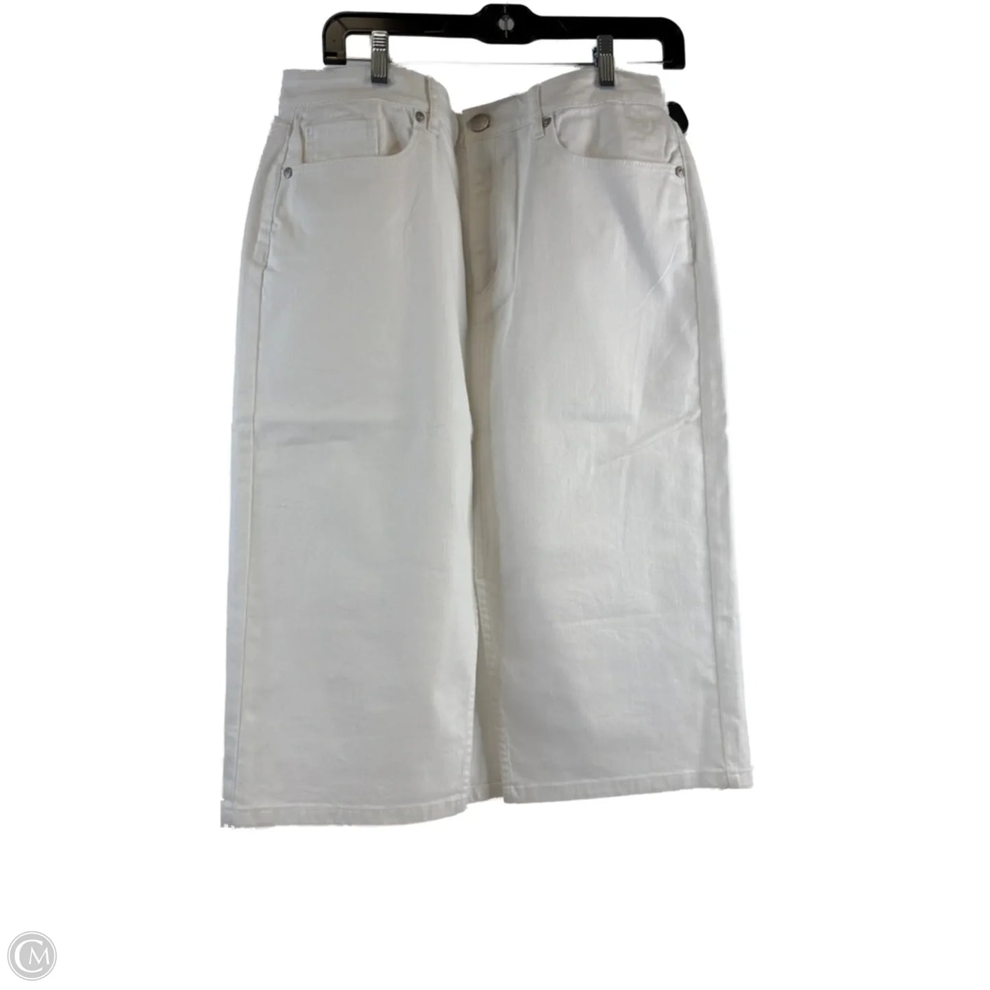 Skirt Midi By Loft In White, Size: 12