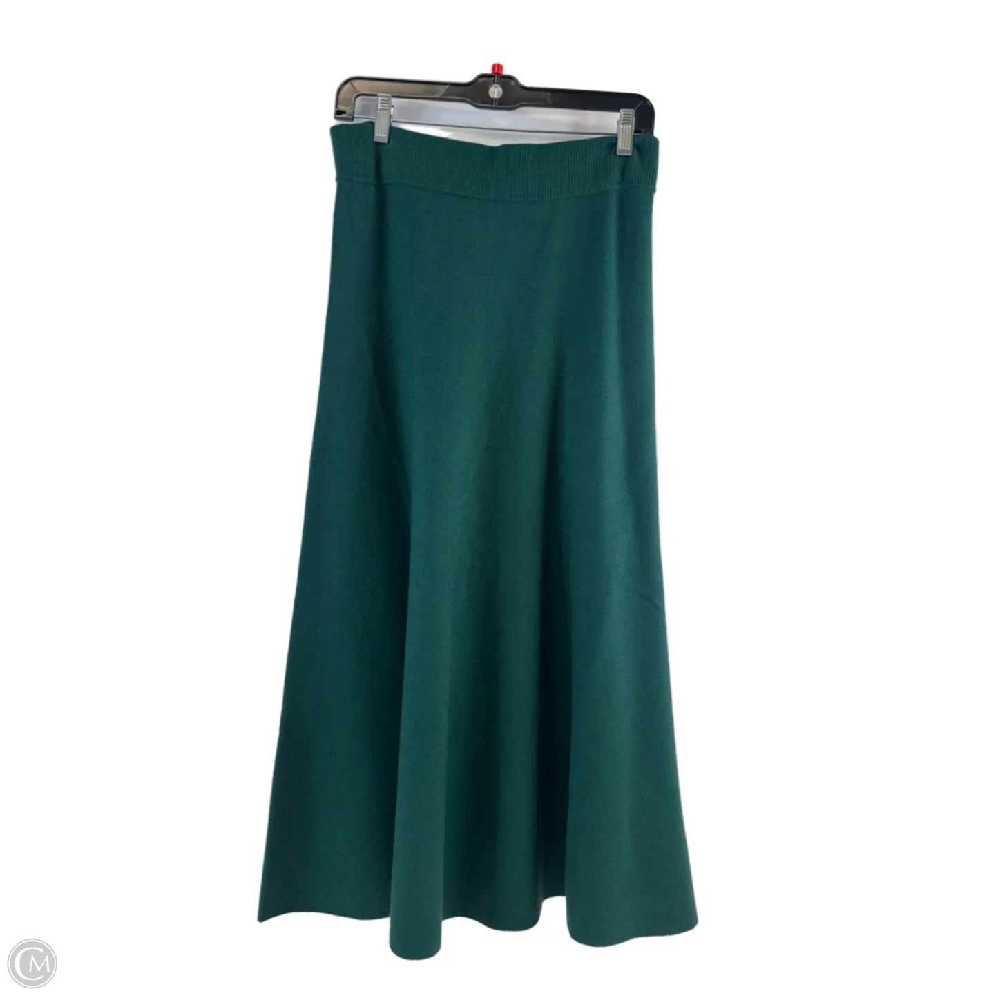 Skirt Midi By Banana Republic In Green, Size: 8