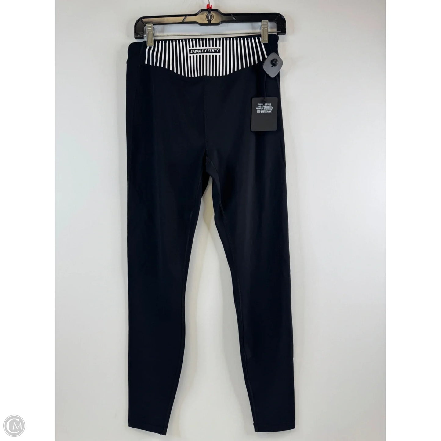 Athletic Leggings By Savage X Fenty In Black & White, Size: L