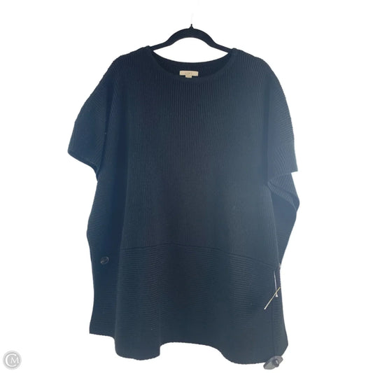 Poncho By Loft In Black, Size: L
