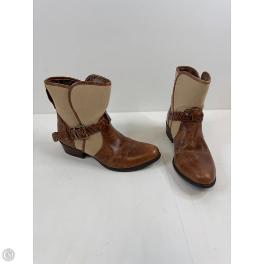 Boots Western By Ariat In Brown & Tan, Size: 8