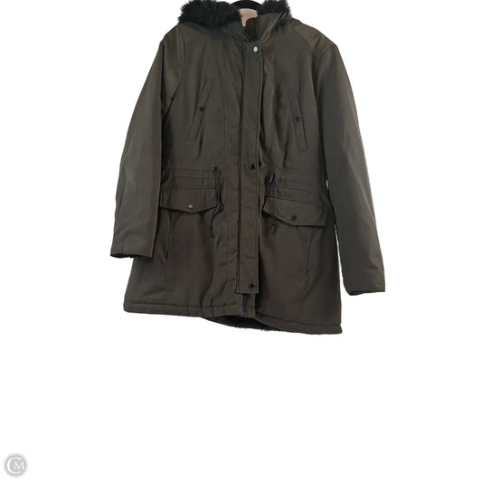 Coat Parka By Marc New York In Green, Size: L