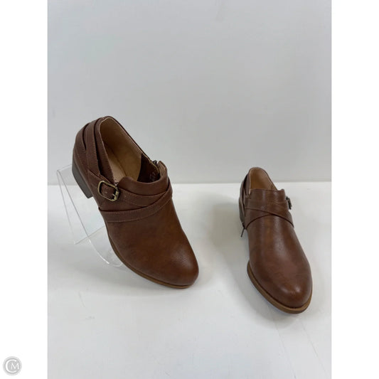 Shoes Heels Block By Life Stride In Brown, Size: 7