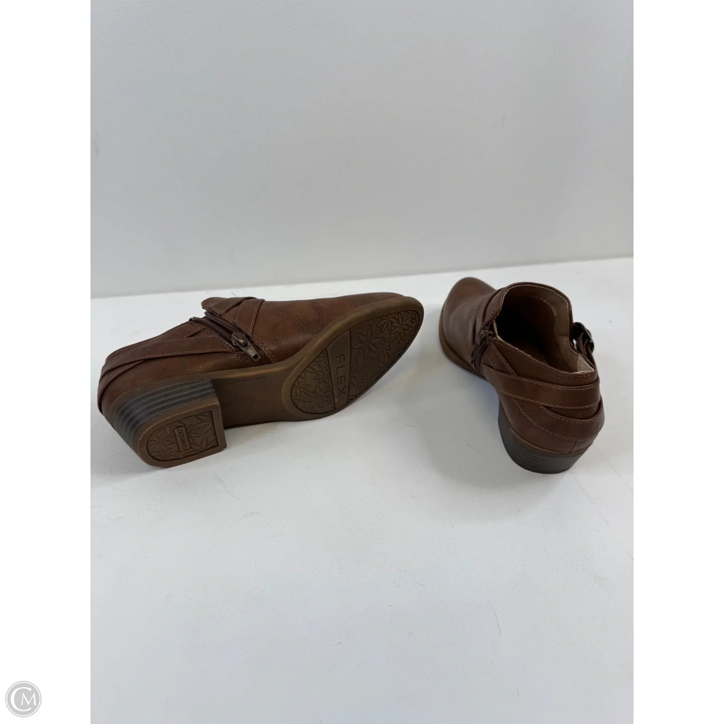 Shoes Heels Block By Life Stride In Brown, Size: 7