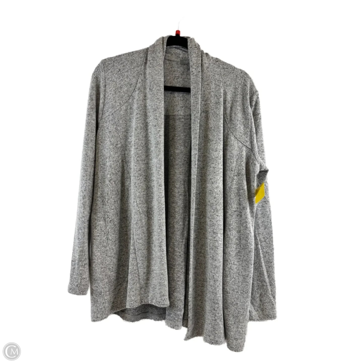 Sweater Cardigan By Habitat In Grey, Size: S
