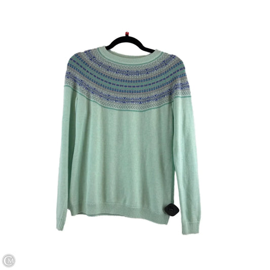 Sweater By Talbots In Green, Size: Sp
