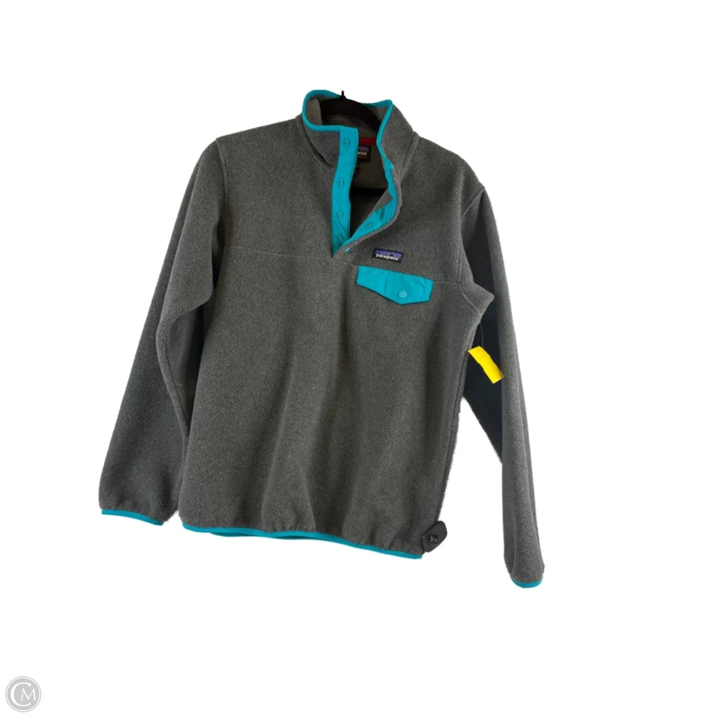 Athletic Fleece By Patagonia In Blue & Grey, Size: S