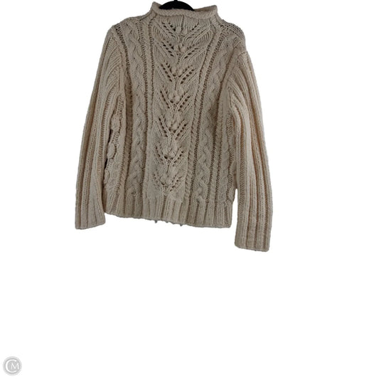 Sweater By Express In Ivory, Size: M