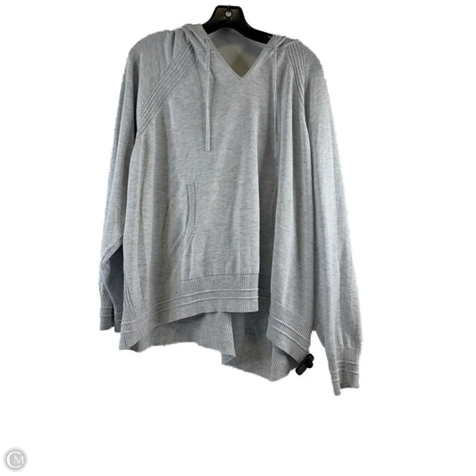 Top Long Sleeve By Athleta In Grey, Size: 2x