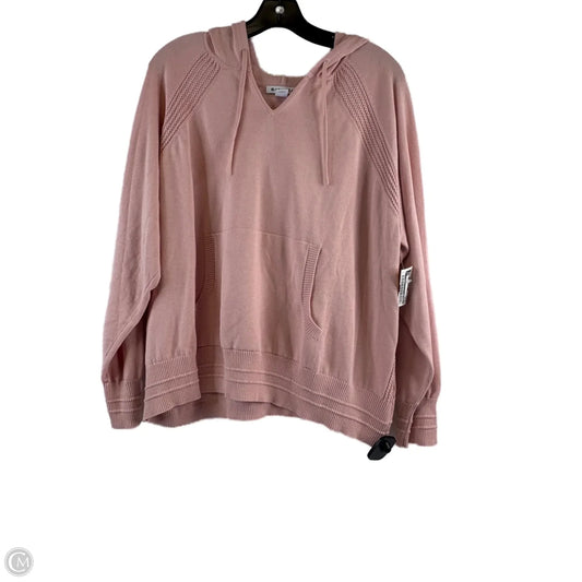 Top Long Sleeve By Athleta In Peach, Size: 1x