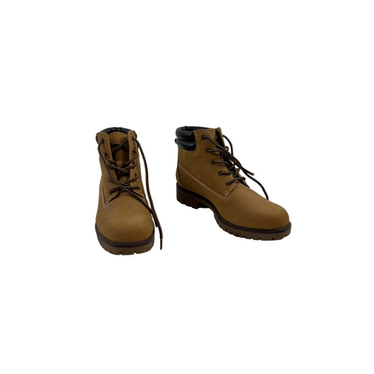 Boots Ankle Heels By Limelight In Tan, Size: 7.5