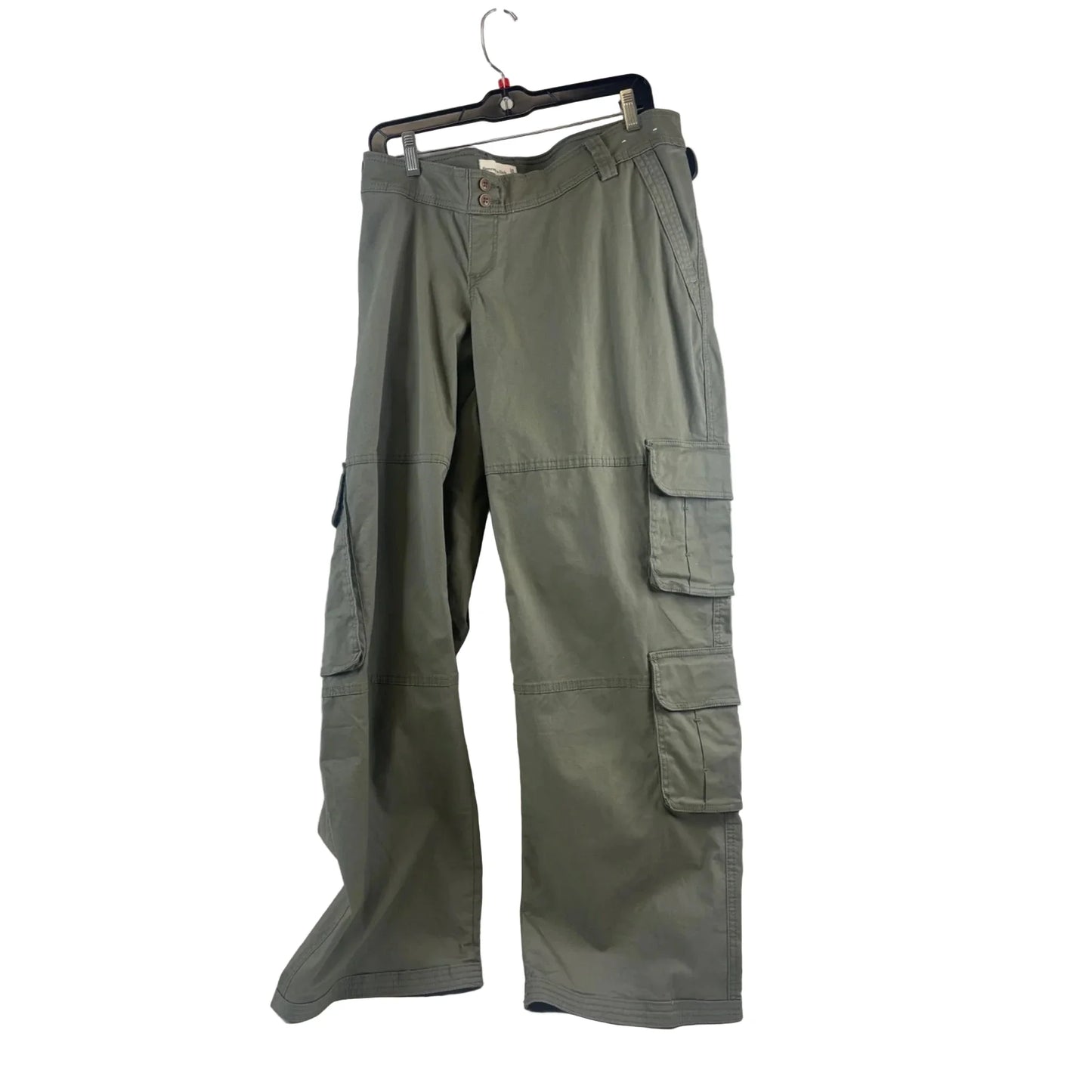 Pants Cargo & Utility By Abercrombie And Fitch In Green, Size: 18