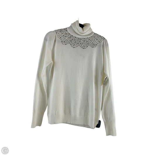 Sweater By Vila Milano In White, Size: L