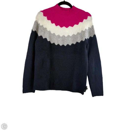 Sweater By Talbots In Blue & Pink, Size: S
