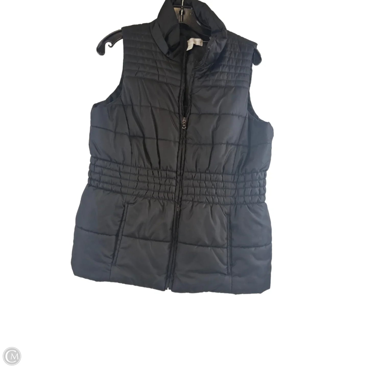 Vest Puffer & Quilted By New York And Co In Black, Size: M