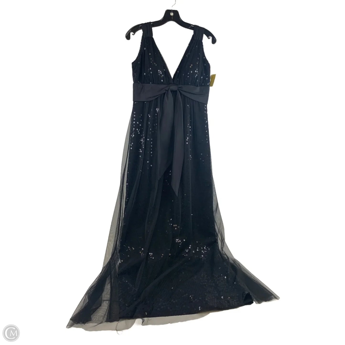 Dress Party Long By Kay Unger In Black, Size: S