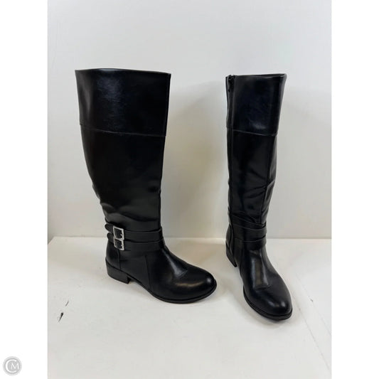 Boots Knee Heels By Arizona In Black, Size: 8