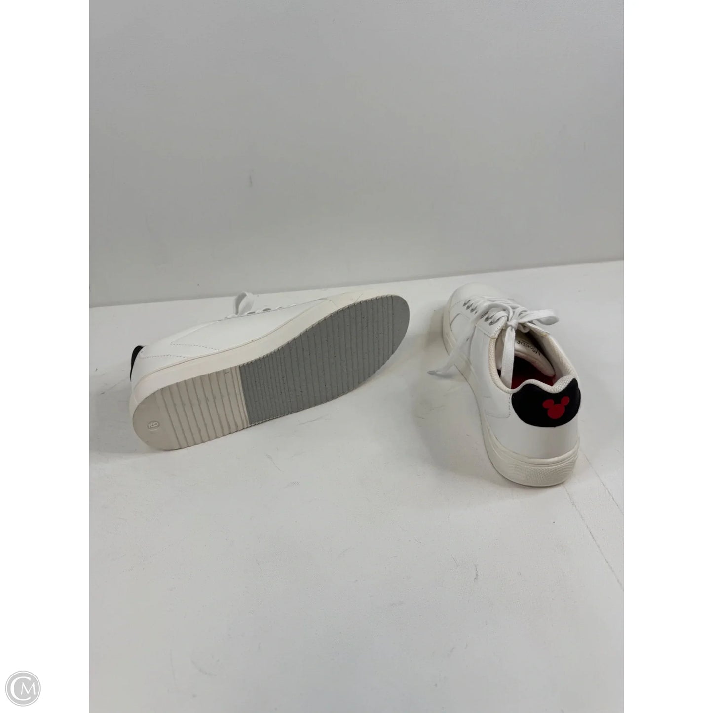 Shoes Sneakers By Disney In White, Size: 9