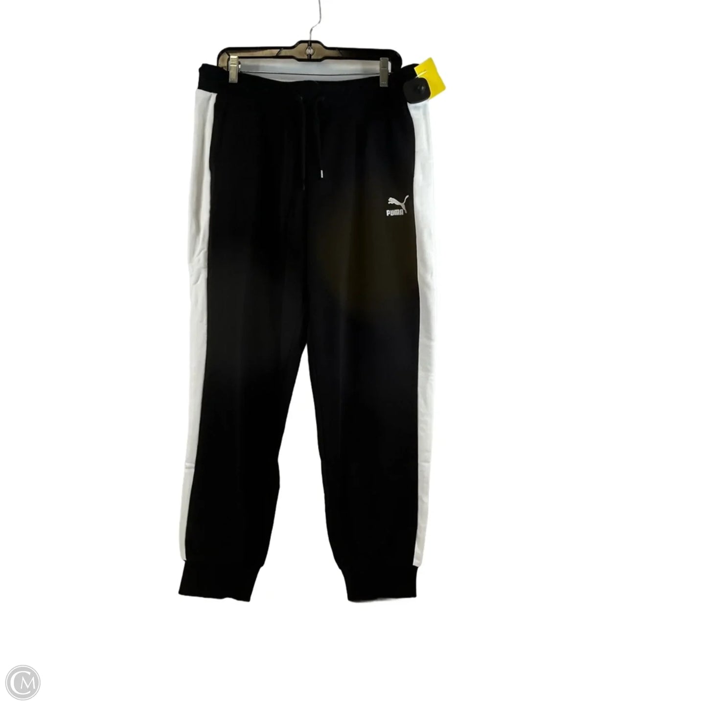 Athletic Pants By Puma In Black & White, Size: 1x