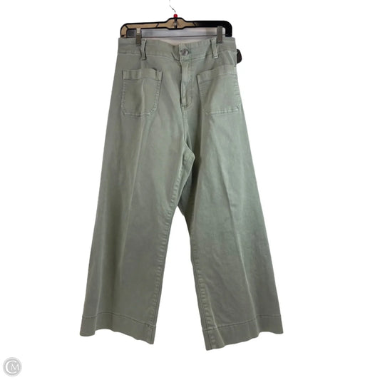 Jeans Wide Leg By Lc Lauren Conrad In Green, Size: 12