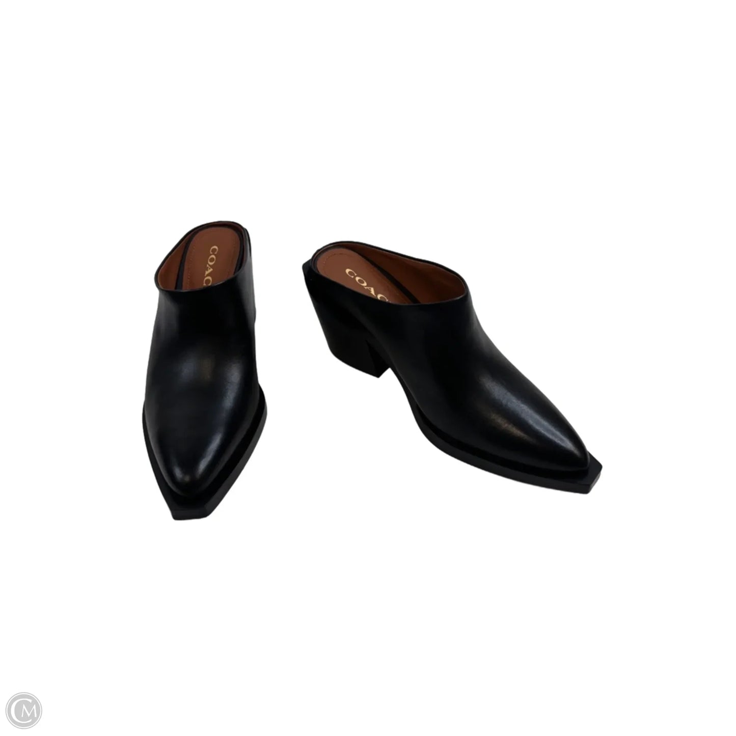 Shoes Designer By Coach In Black, Size: 8